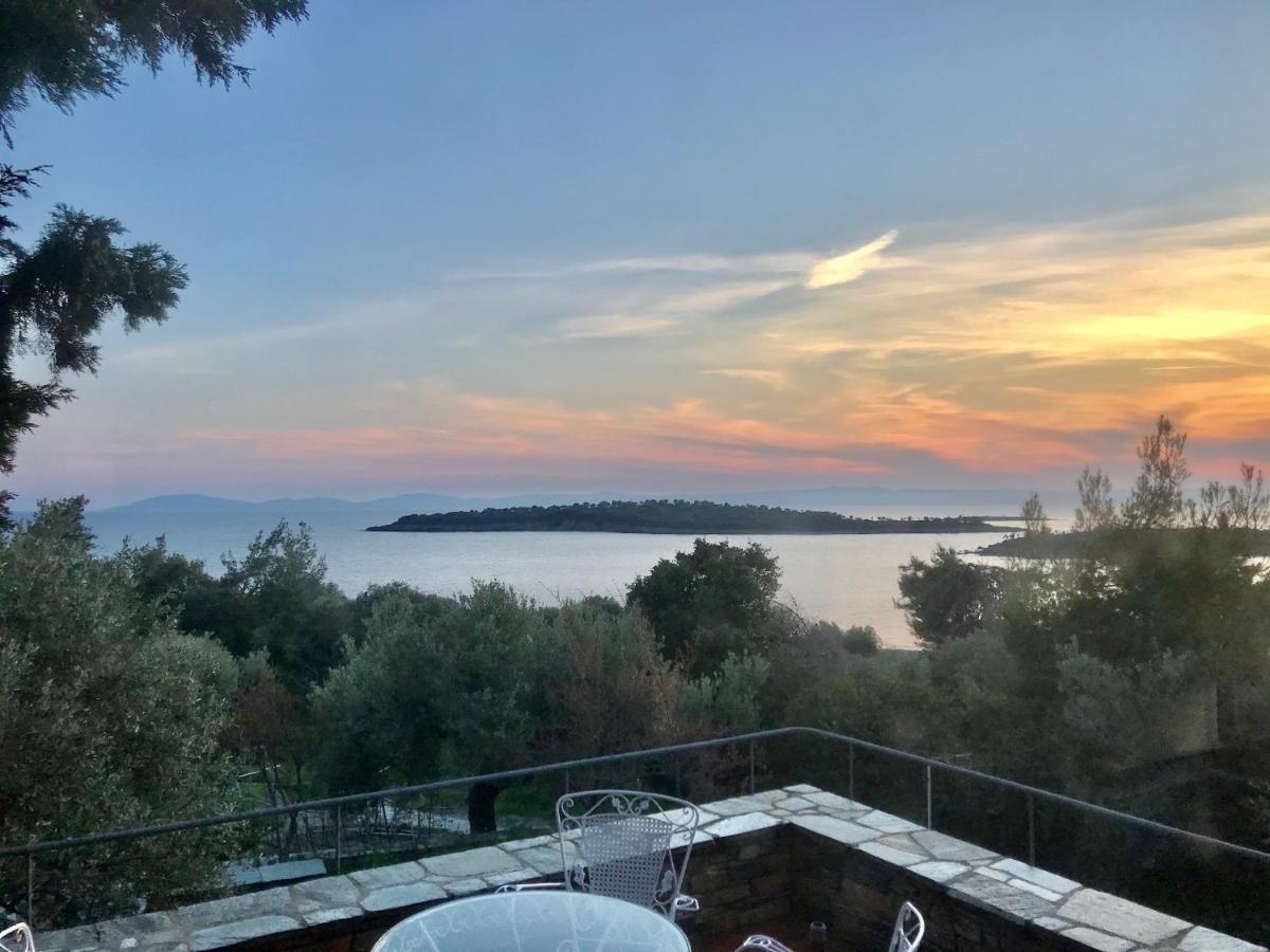 Hidden Gem Sithonia Villa Metochi Agias Kiriakis ภายนอก รูปภาพ