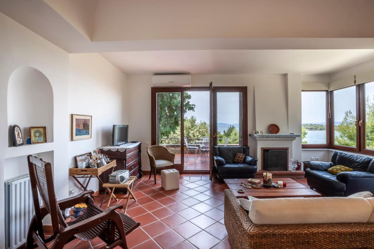 Hidden Gem Sithonia Villa Metochi Agias Kiriakis ภายนอก รูปภาพ