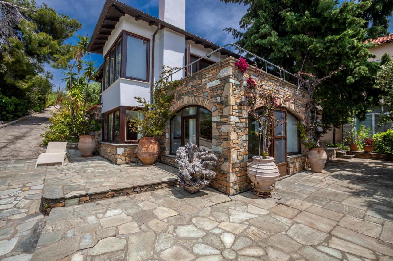 Hidden Gem Sithonia Villa Metochi Agias Kiriakis ภายนอก รูปภาพ