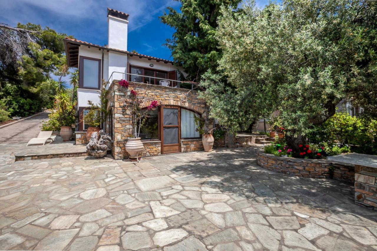 Hidden Gem Sithonia Villa Metochi Agias Kiriakis ภายนอก รูปภาพ
